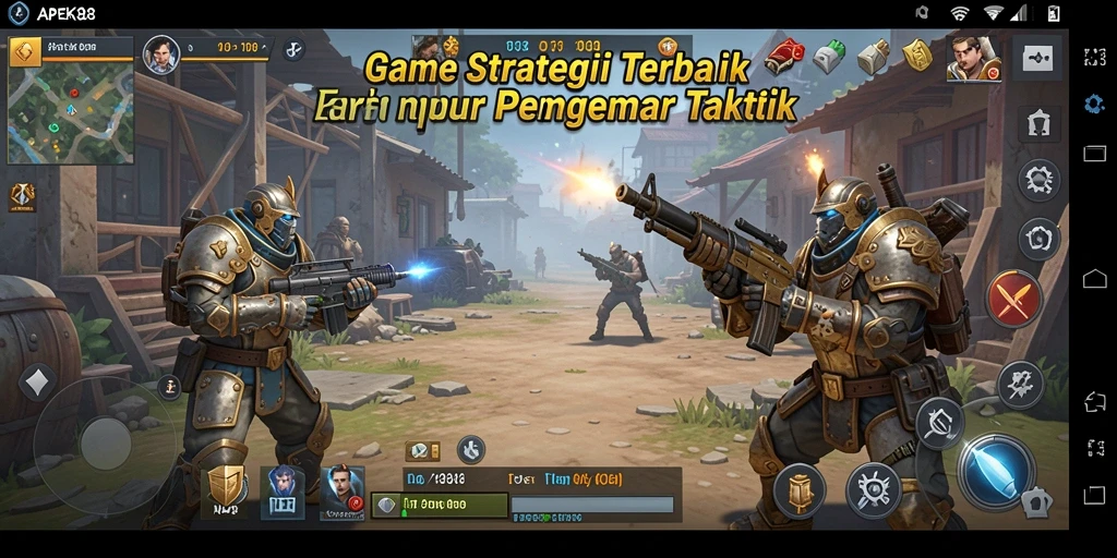 Tampilan gameplay APEK88 dengan strategi dan taktik mendalam.