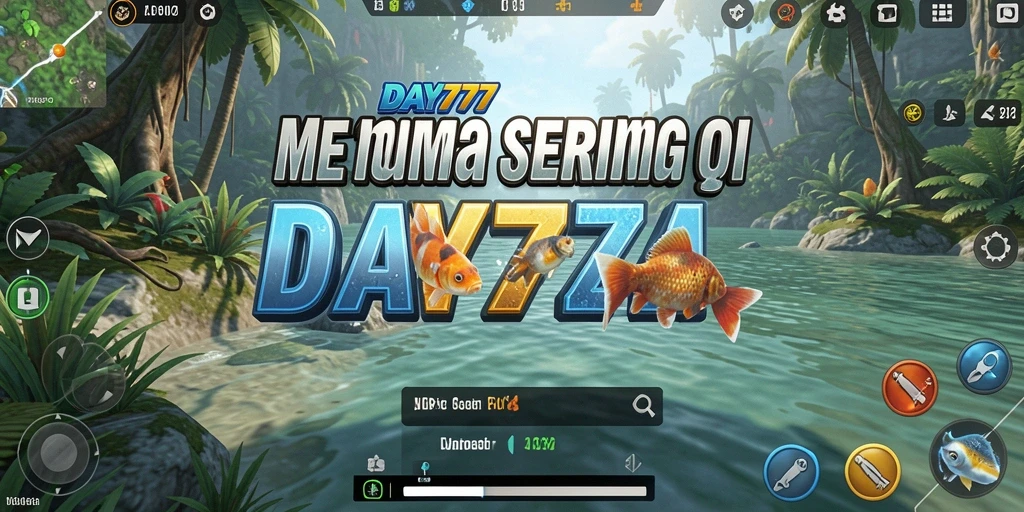 Gameplay memancing yang seru dan menantang di DAY777.
