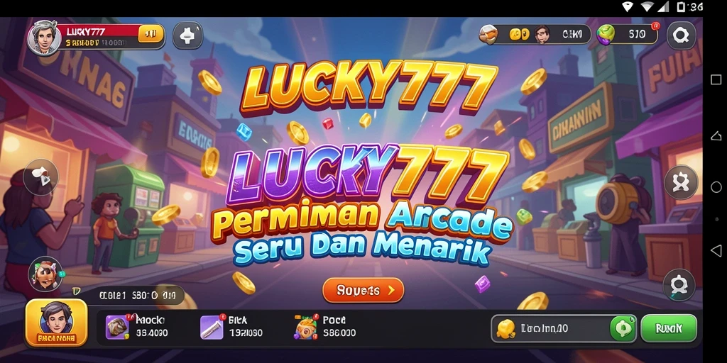 Tampilan gameplay LUCKY777 yang menarik dan menantang.