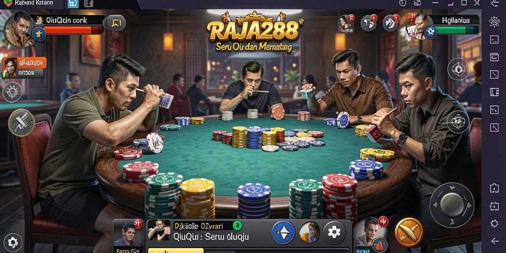 Tampilan gameplay RAJA288 yang seru dan menarik.
