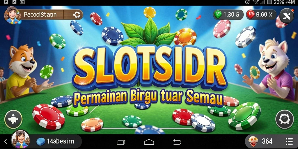 Tampilan gameplay seru dan menarik di SLOTSIDR.