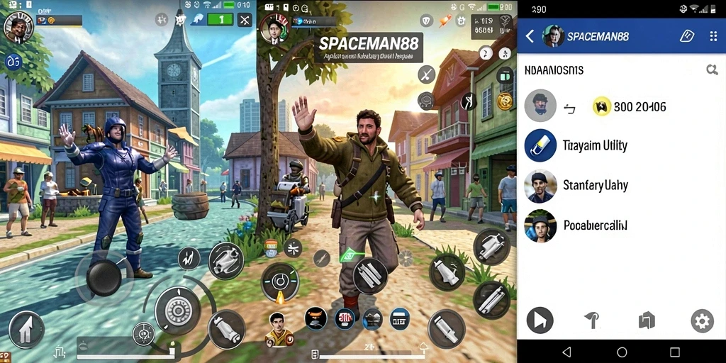 Tampilan utama SPACEMAN88 yang memudahkan penggunaan aplikasi Utility.