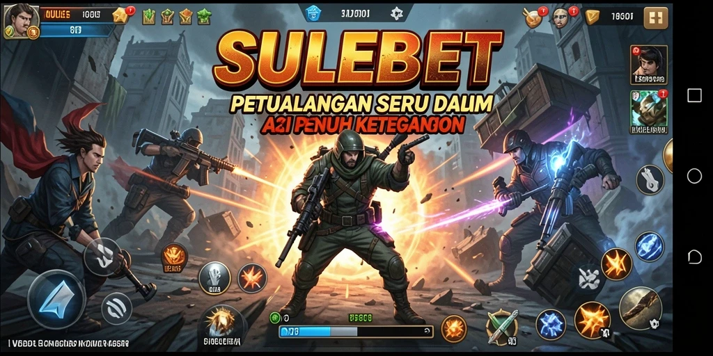 Tampilan gameplay <strong>SULEBET</strong> yang menegangkan dan penuh aksi.
